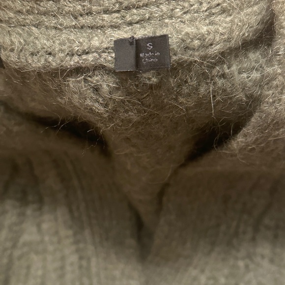 NEW Jenni Kayne Cocoon Cardigan Sweater Olive Green Alpaca Wool Blend | size S - Picture 8 of 11